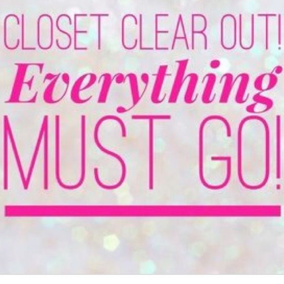 Everything must go